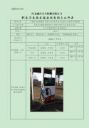 中国石化销售股份有限公司河北邢台内丘第五加油站定期检测