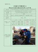 中国石化销售股份有限公司河北承德宽城上河西加油站职业危害因素定期检测